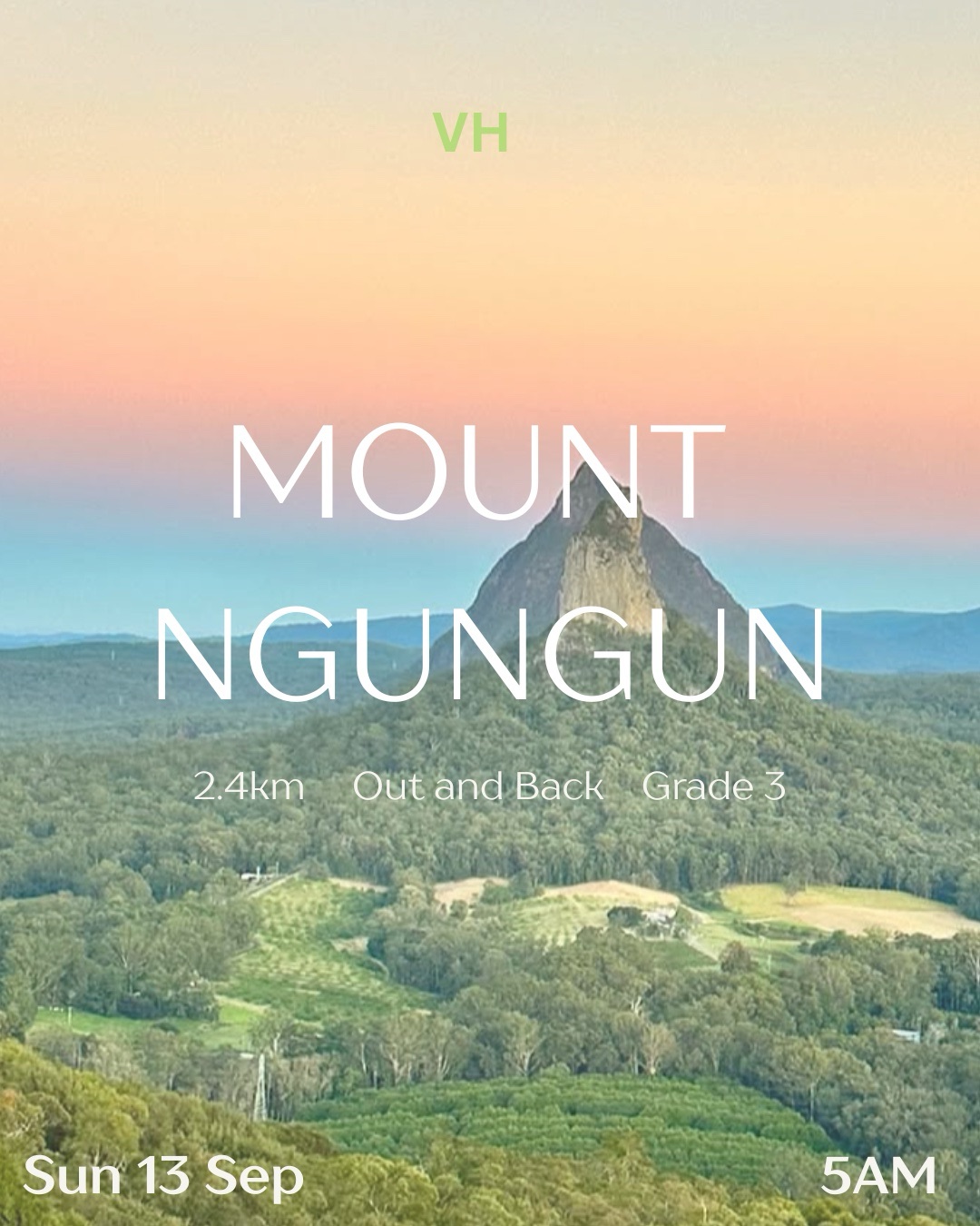 Mount Ngungun Sunrise Hike